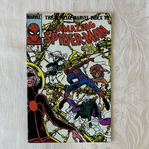 Original 1985 Amazing Spider-Man #9